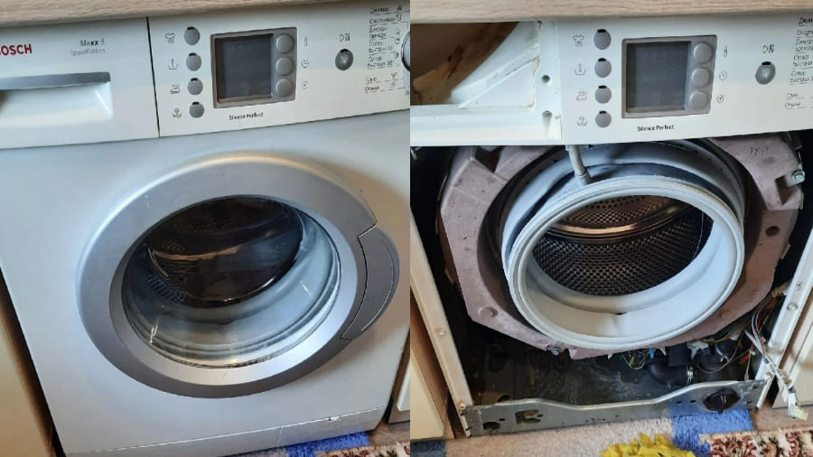 Замена бака. Ремонт выполняется у клиента.